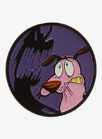 Courage the Cowardly Dog Scary Shadow Enamel Pin - BoxLunch Exclusive
