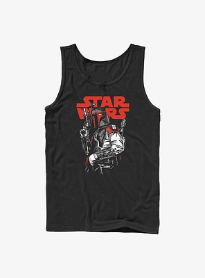 Star Wars Boba Fett Pose Tank
