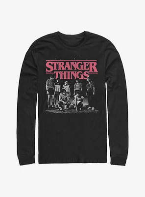 Stranger Things Fade Long-Sleeve T-Shirt
