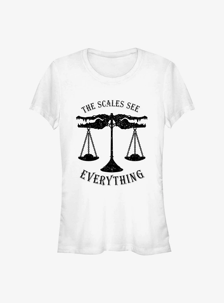 Marvel Moon Knight Scales See Everything Girls T-Shirt