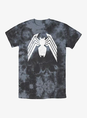 Marvel Venom Spider Logo Tie-Dye T-Shirt