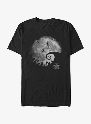 The Nightmare Before Christmas Jack Skellington Night Moon T-Shirt