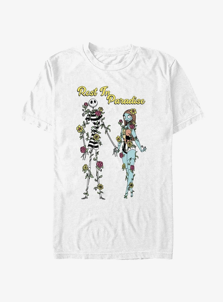 The Nightmare Before Christmas Jack & Sally Rest Paradise T-Shirt