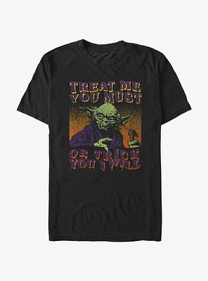 Star Wars Yoda Treat You Must T-Shirt