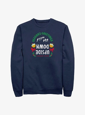 Stranger Things Season's Greetings From The Upside Down Sweatshirt