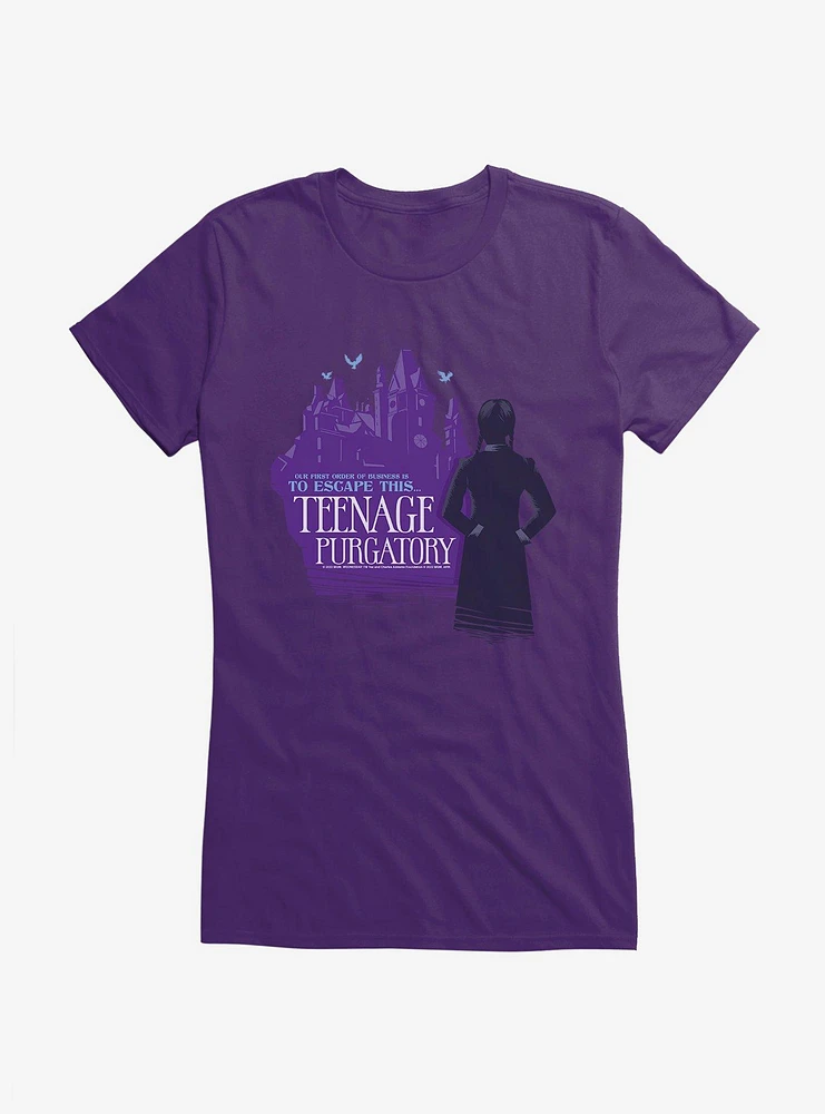 Wednesday Teenage Purgatory Girls T-Shirt