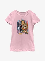 Marvel Black Panther: Wakanda Forever Ironheart Poster Look Youth Girls T-Shirt
