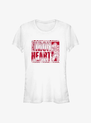 Marvel Black Panther: Wakanda Forever Ironheart Stamp Girls T-Shirt