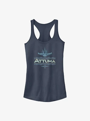 Marvel Black Panther: Wakanda Forever Attuma Logo Girls Tank