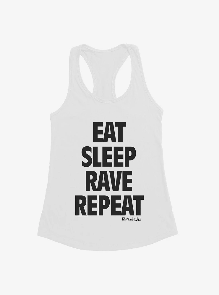 Fatboy Slim Eat Sleep Rave Repeat Girls Tank