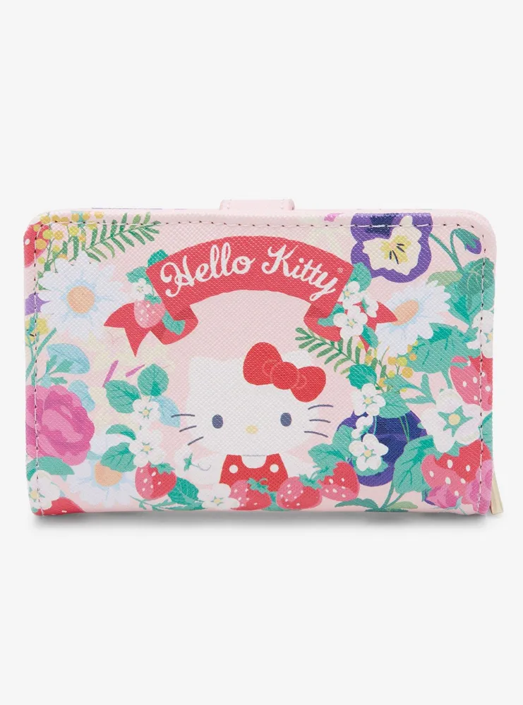 Sanrio Hello Kitty Floral Cardholder - BoxLunch Exclusive