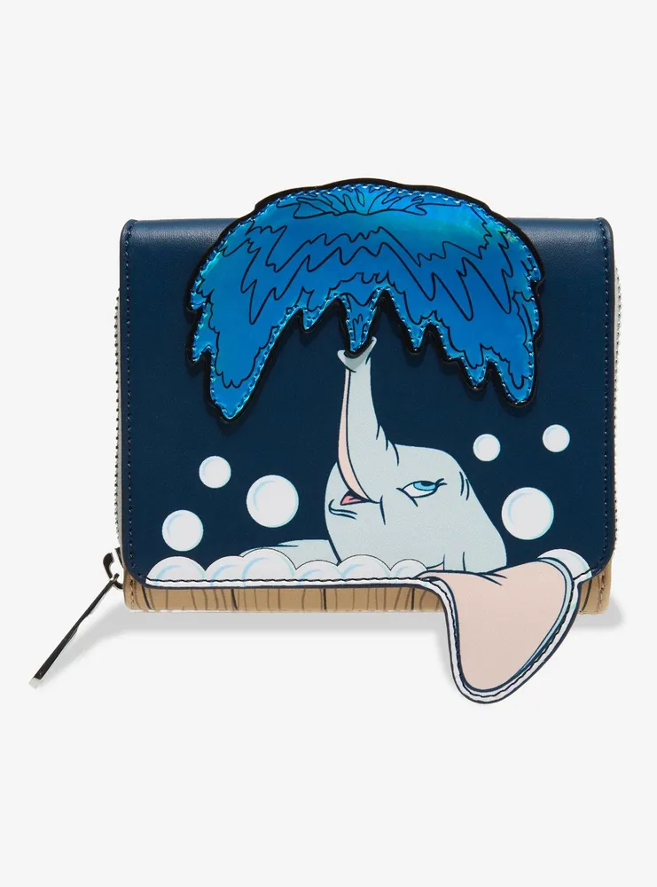 Loungefly Disney Dumbo Bath Time Small Zip Wallet - BoxLunch Exclusive