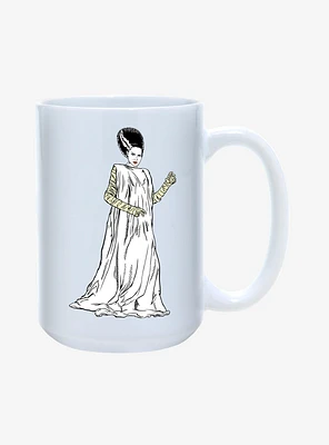 Universal Monsters The Bride of Frankenstein Portrait Mug 15oz