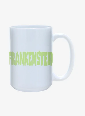 Universal Monsters Frankenstein Logo Mug 15oz