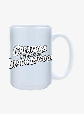 Universal Monsters Creature from the Black Lagoon Logo Mug 15oz