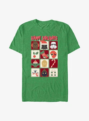Star Wars Holiday Icons T-Shirt