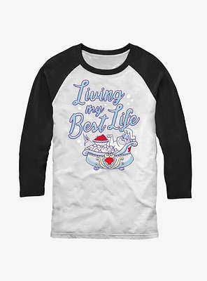 Disney Pocahontas Percy Living My Best Life Raglan T-Shirt
