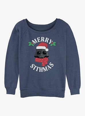 Star Wars Merry Sithmas Girls Slouchy Sweatshirt