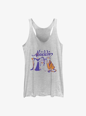 Disney Aladdin Group Shot Girls Tank