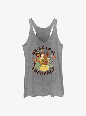 Disney Princesses Fall For Yourself Girls Tank