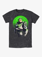 Disney Pixar Toy Story Buzz Lightyear Sight On Stars Mineral Wash T-Shirt