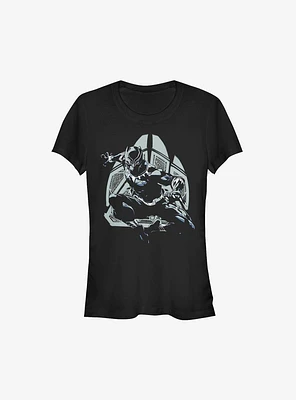 Marvel Black Panther Pawprint Girls T-Shirt