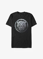 Marvel Black Panther Scratched Stone Sigil T-Shirt