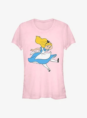 Disney Alice Wonderland Hold On Girls T-Shirt