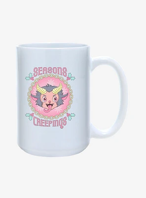 Krampus Season's Creepings Mug 15oz