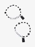 Weirdo 1 & 2 Best Friend Beaded Bracelet Set