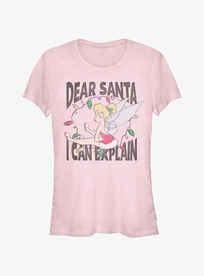 Disney Tinker Bell Dear Santa Girls T-Shirt