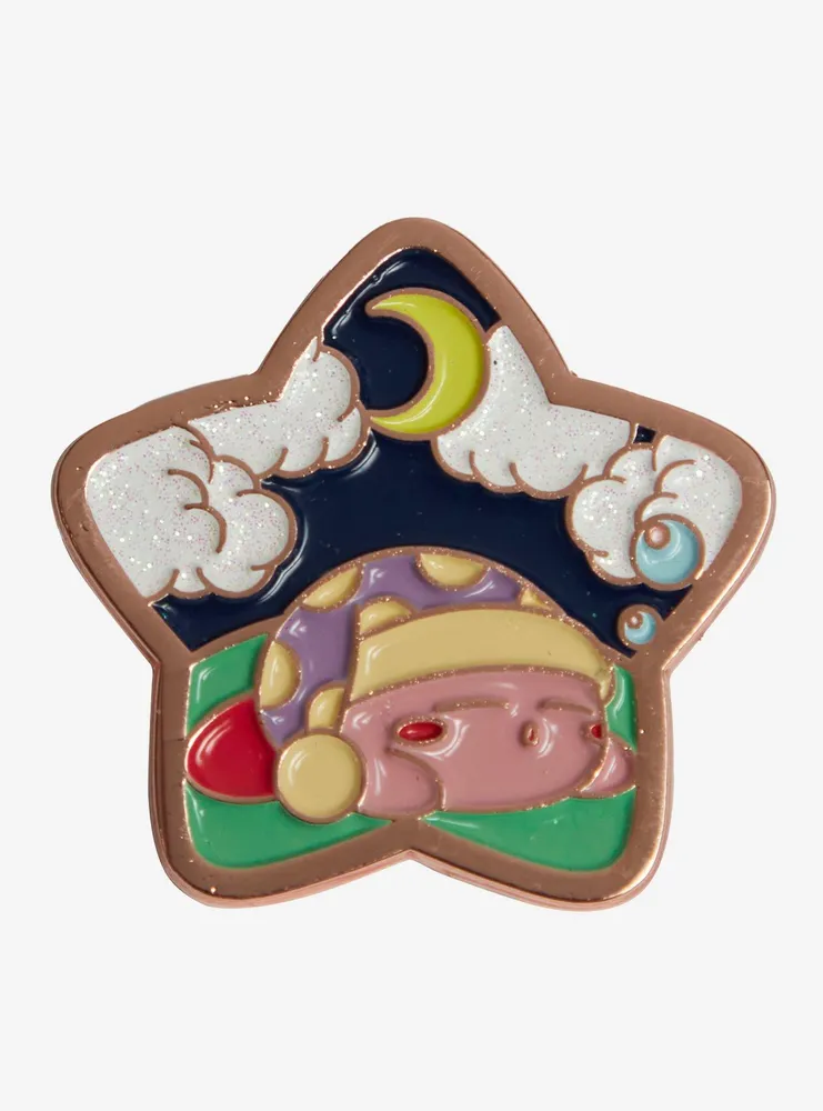 Nintendo Kirby Dreamland Sleeping Kirby Enamel Pin - BoxLunch Exclusive