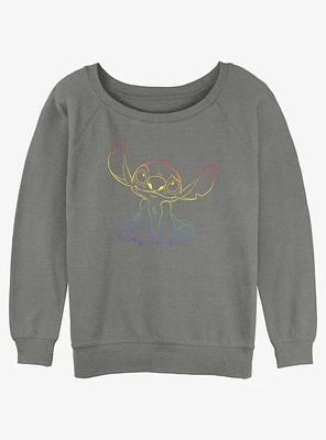 Disney Lilo & Stitch Pride Slouchy Sweatshirt