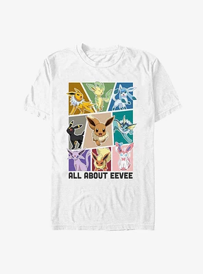 Pokemon Eevee Eeveelution T-Shirt