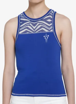 Star Wars Ahsoka Tano Mesh Girls Tank Top