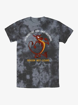 Disney Mulan Mushu Dragon Not Lizard Tie-Dye T-Shirt