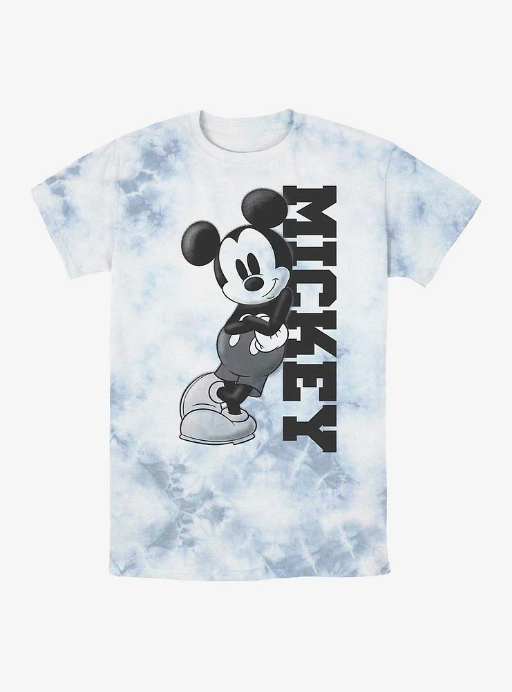 Disney Mickey Mouse Mickey Lean Tie-Dye T-Shirt