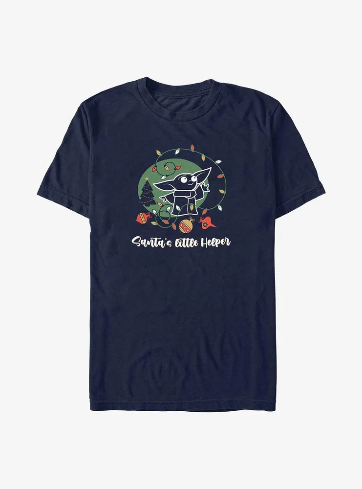 Star Wars The Mandalorian Santa's Helper T-Shirt