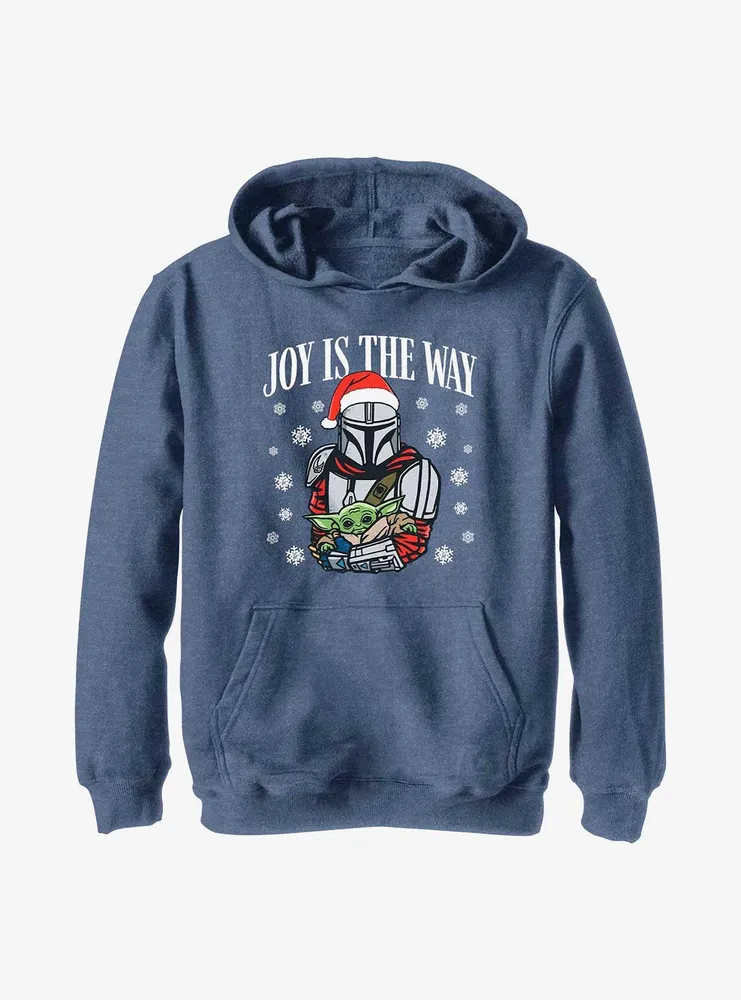 Star Wars The Mandalorian Joy Is Way Youth Hoodie