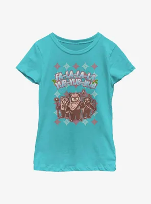 Star Wars Ewok Holiday Festivities Youth Girls T-Shirt
