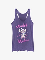 Disney Lilo & Stitch Angel Winter Wishes Girls Tank