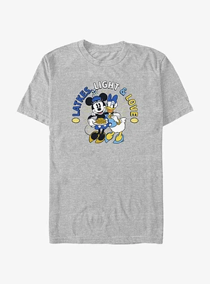 Disney Minnie Mouse & Daisy Duck Latkes, Light Love T-Shirt