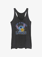 Disney Lilo & Stitch Did It For Hanukkah Latkes Girls Tank