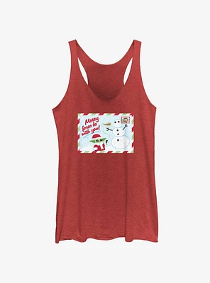 Star Wars The Mandalorian Merry Force Postcard Girls Tank