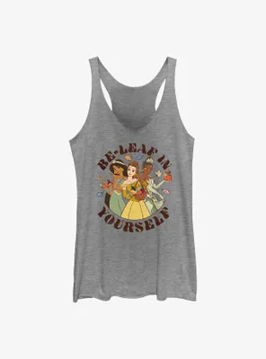 Disney Princesses Fall For Yourself Womens Tank Top