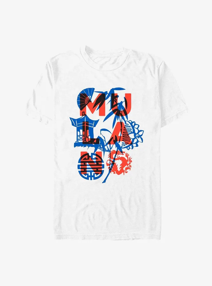 Disney Mulan Icon Poster T-Shirt