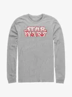 Star Wars Christmas Logo Fill Long-Sleeve T-Shirt