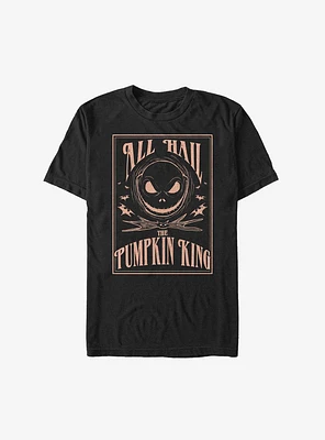 Disney The Nightmare Before Christmas Hail Pumpkin King Extra Soft T-Shirt
