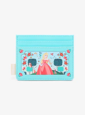 Loungefly Disney Sleeping Beauty Floral Aurora Cardholder - BoxLunch Exclusive
