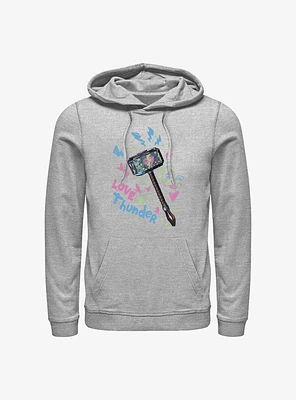 Marvel Thor: Love and Thunder Graffiti Hammer Hoodie